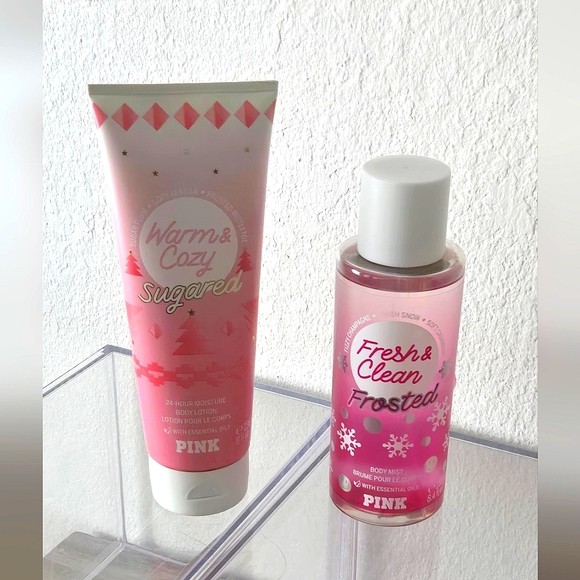 ☆CLEARANCE☆ VS PINK Fresh & Clean Frosted + Warm & Cozy Sugared - Picture 6 of 6